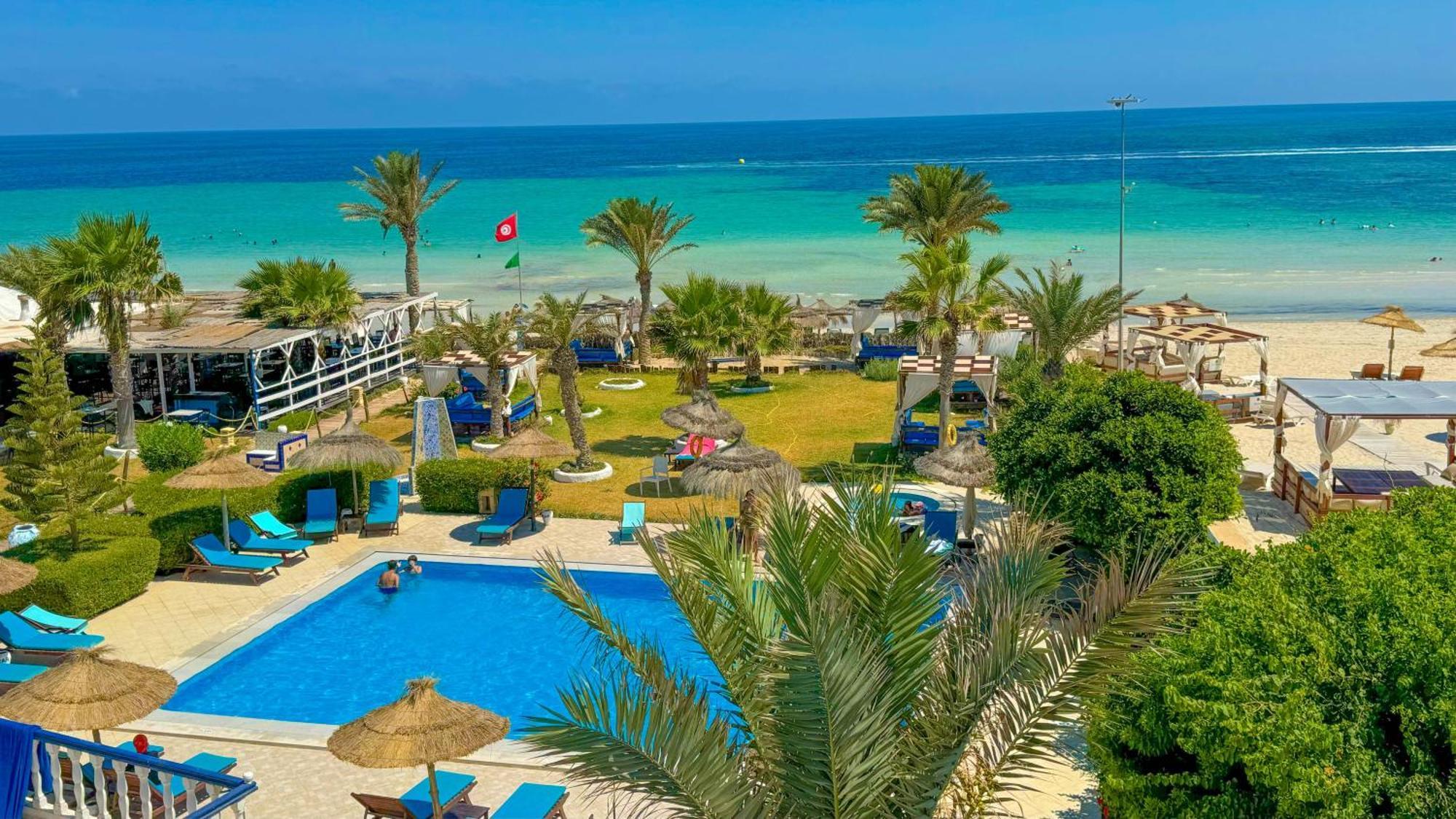 Hotel De Charme Et Spa Dar El Bhar Mezraia Exterior foto