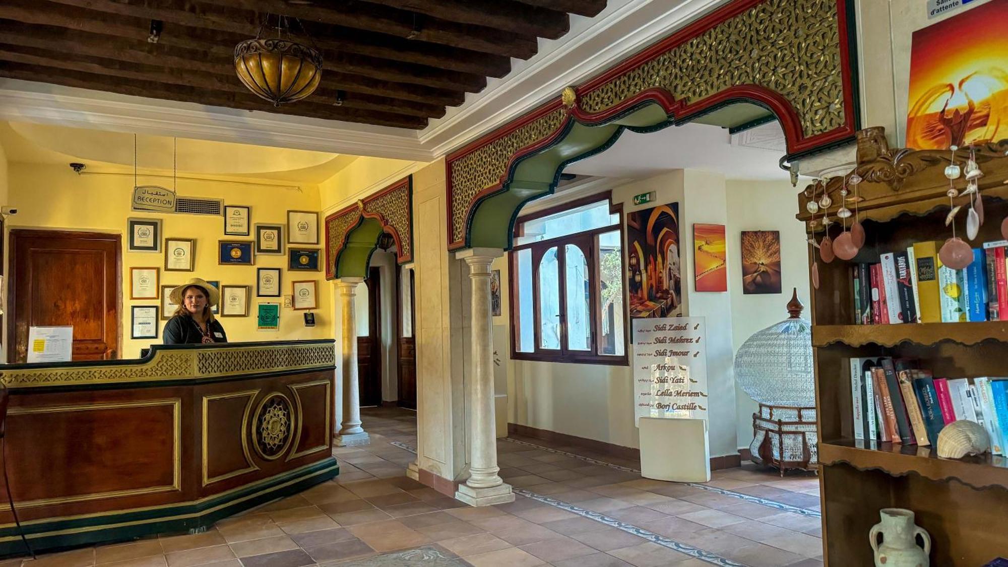 Hotel De Charme Et Spa Dar El Bhar Mezraia Exterior foto